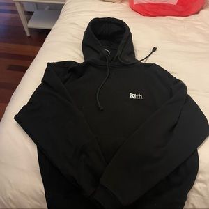 KITH Black Large Hoddie